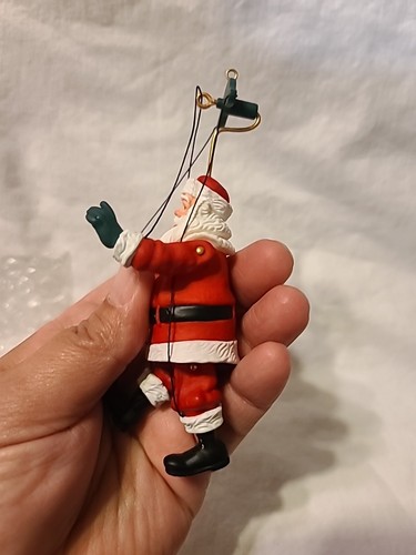 (D) Hallmark Andenken Ornament Weihnachtsmann Marionette 2001 Collector's Club - Bild 5 von 7