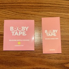 Booby Tape Nipple Covers Silicone Light Hypoallergenic Lightweight Latex Free