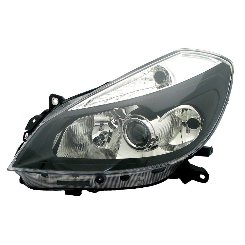 Phare Clio 3 Phase 1 conducteur pour réparer un éclairage borgne ou un bloc optique brisé H1 H7