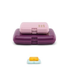 Caboodles Care Pack  Lil Bit Set, Pink  Violet, Travel Small,  Violet