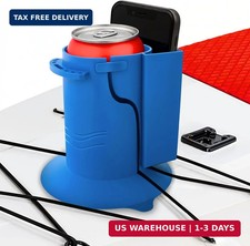 Paddle Board Cup Holder - Cup and Phone Holder for SUP Paddleboard - Double Suct
