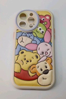 iPhone 15 Pro Max Phone Case, 3D Cuddly Animal Design, Shock & Drop Resistant