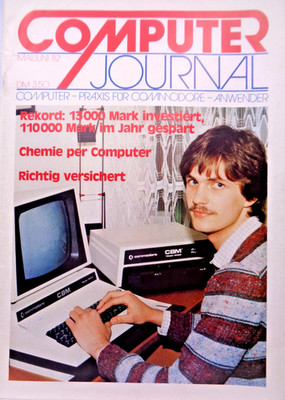 COMPUTER JOURNAL - AUSGABE: MAI/JUNI 82 (COMMODORE/M&T - MAGAZIN) #2DE