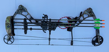 Quest Bliss Compound Bow RH 30–45 lb Camo Ready to Hunt w/ Arrows