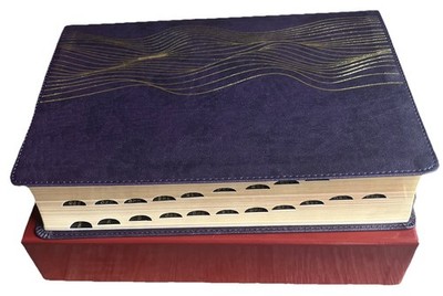 Biblia de Estudio Del Diario Vivir RVR60 (SentiPiel, Morado Oscuro, Índice