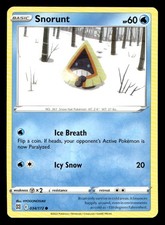 Snorunt 034/172 Swsh09: Stelle Brillanti Pokémon Regolare TCG Carta Singola