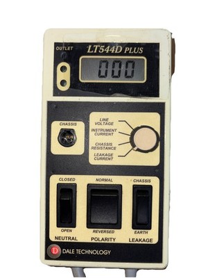 Dale Technology LT544D Plus Electrical Safety Analyzer Handheld Leakage Tester