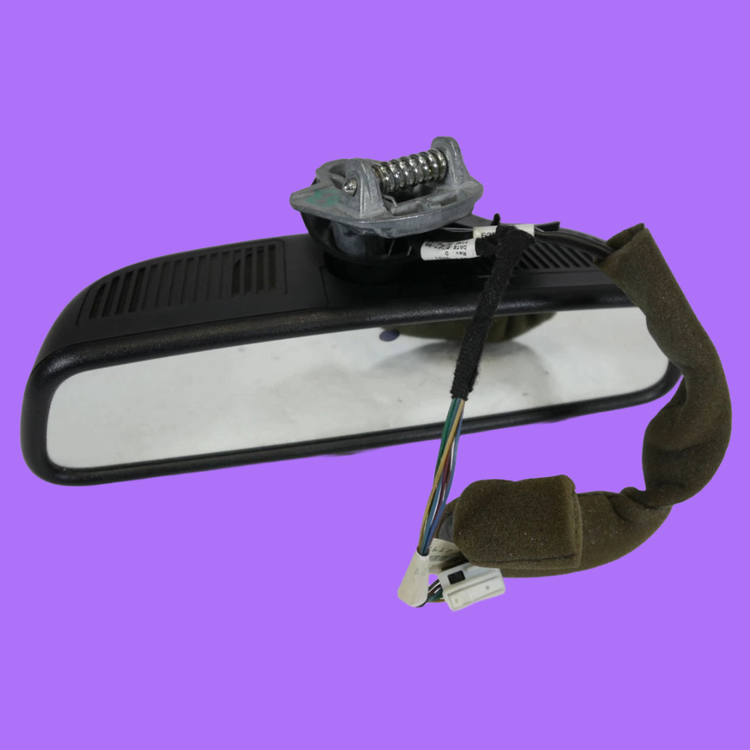 🟩08-11 Mercedes W204 C250 C300 C63 Interior Rear View Mirror Black 2048102817