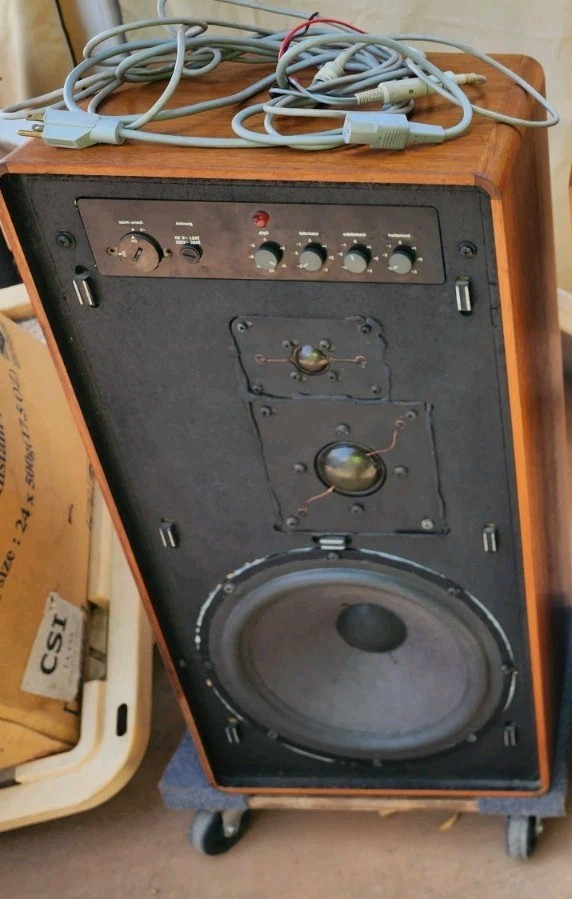 Vintage BRAUN (A/D/S ADS) LV-1020 Speaker Powered Speaker Single