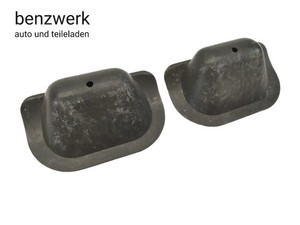 Mercedes W124 2x Abdeckung Scheibenwaschdüse Motorhaube 1248890325 1248890425