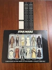 Kenner Vintage 1977 Star Wars Action Carry Case Insert  and Stickers ONLY