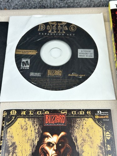 Diablo Battle Chest (PC, 2001) Completo di Guida Strategica ed Espansione 4 Dischi - Foto 4 di 6
