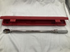 Snap-on Tools Qd3r250 12 Torque Wrench 50-250 Ft Lb W Case Clean