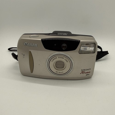 #ad Canon Sure Shot 76 Zoom SAF 35mm Film Camera **PLEASE READ** $149.00