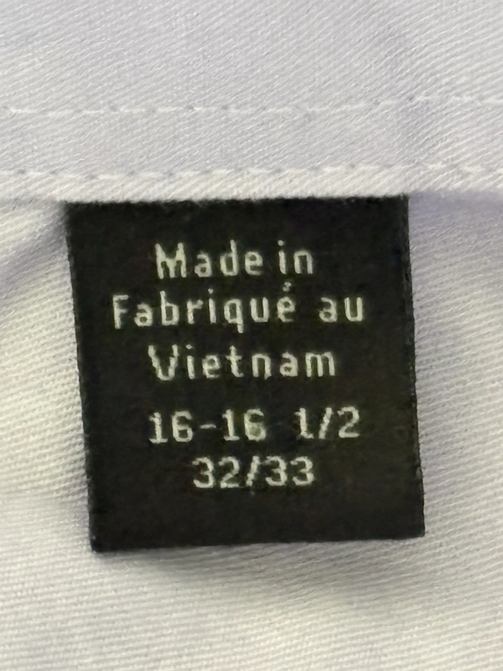 Camisa Marc New York by Andrew Marc Lila Abotonada Para Hombre Talla 32/33 16-16.5 Foto 4 de 4