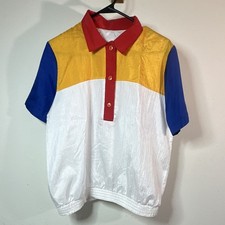 Jordana Woman’s Shirt. Polyester, Vintage Made In USA Medium