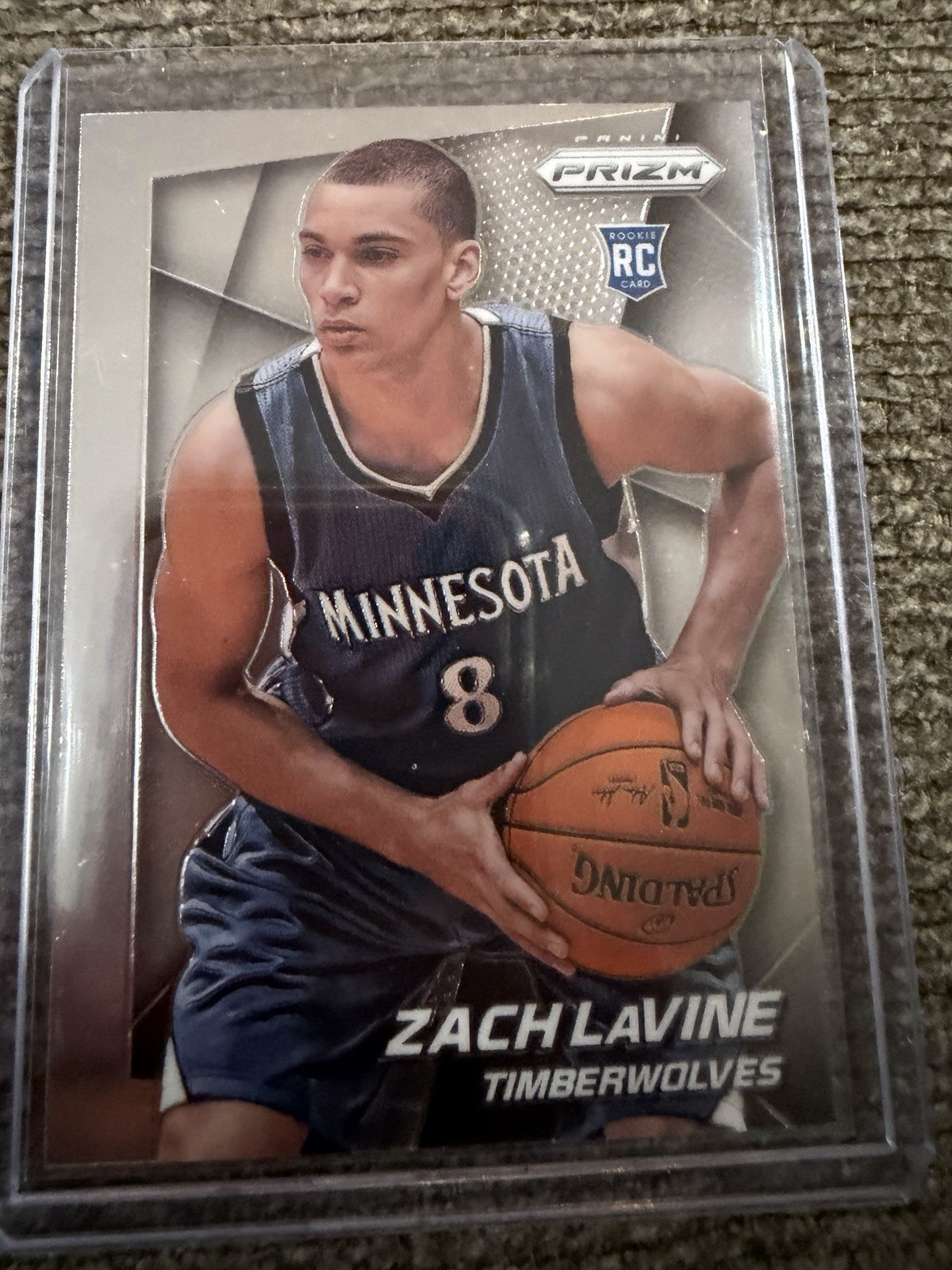 Panini 2014-15 Prizm Zach LaVine Rookie #262 Minnesota Timberwolves Base Set
