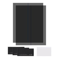 2 Set Polarized Film, 9.7" Adhesive Polarized Sheets Linear Polarizing Filter...