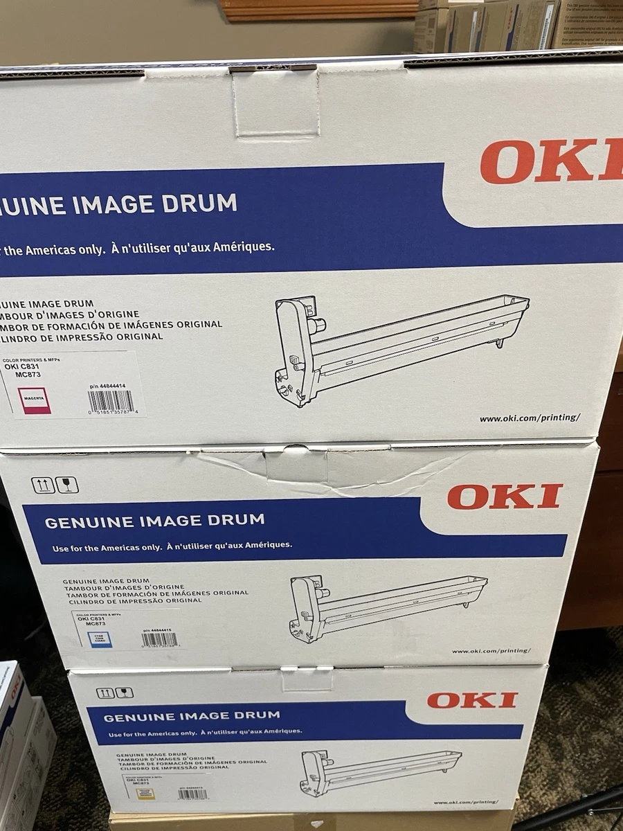OKI C711WT Tambour Image Jaune – Neuf Sous Emballage D'origine 44318501