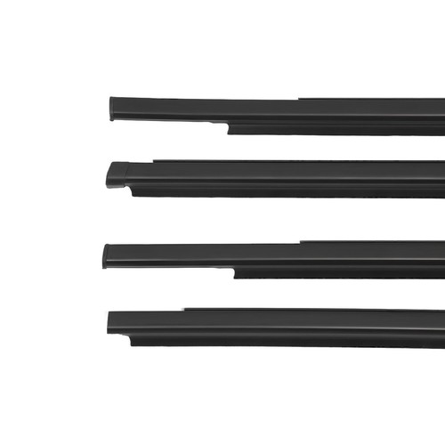 For 2007-2016 Toyota Yaris Sedan Set Weatherstrip Window Moulding Trim Seal - Picture 7 of 9