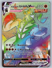 SINGLE STRIKE URSHIFU VMAX 167/163 RAINBOW RARE BATTLE STYLES POKEMON NM on eBay