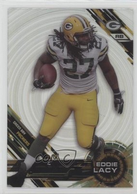 2015 Topps High Tek Pattern 2 Spiral/Dots Eddie Lacy #41 8q4