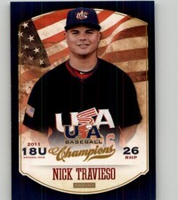2013 Panini USA Baseball Champions Nick Travieso #105