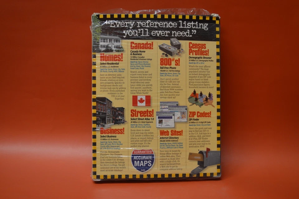 Mega Raro Estados Unidos 250 Millones Anuncios De Lujo En 11 CD Roms Por Acxiom Co Procd 1997 Foto 3 de 4