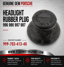 Porsche 996 986 997 987 Headlight Rubber Plug Genuine 99970341340