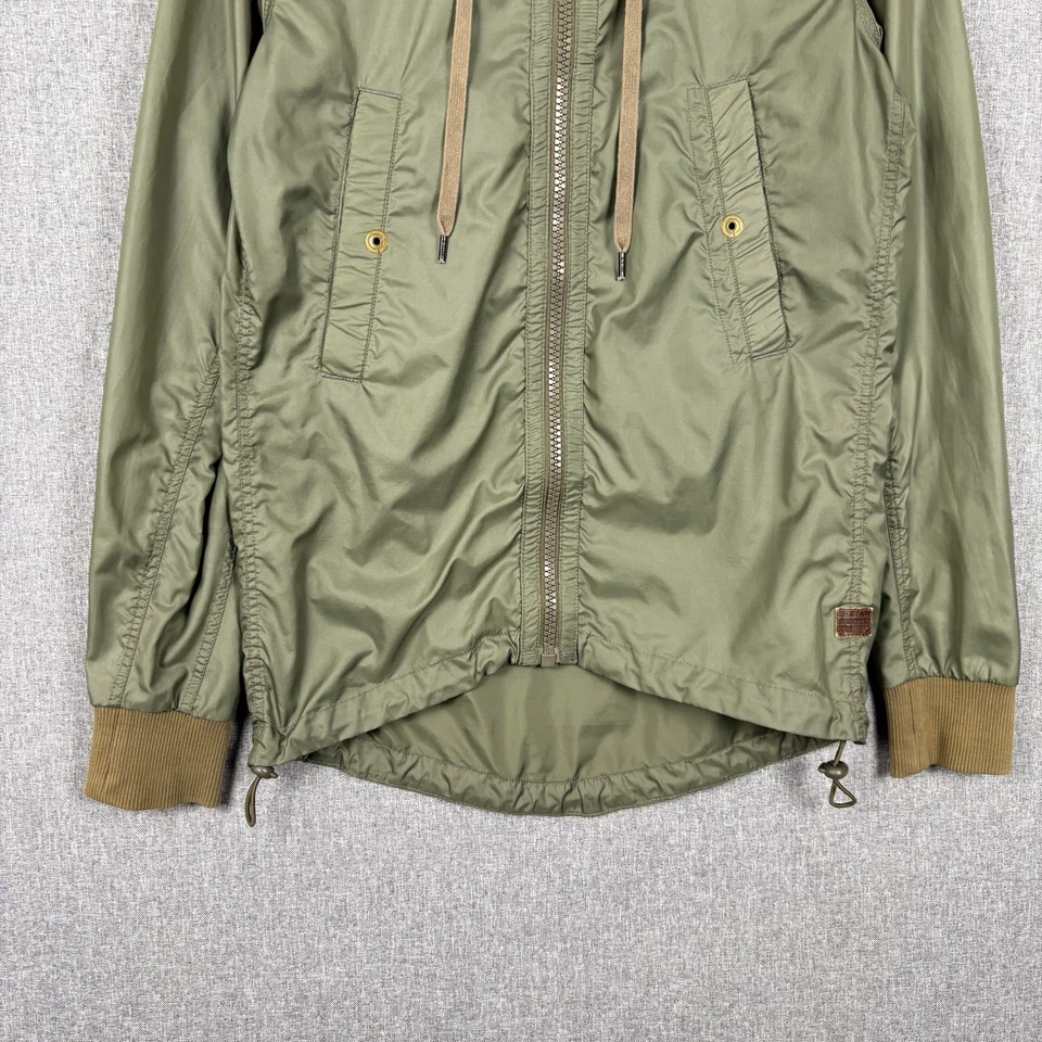 G Star Raw куртка мужская маленький хаки общего назначения военного Mundy верхняя юбка шнурок - Изображение 3 из 4