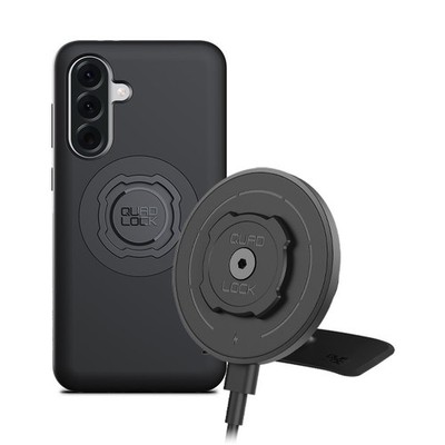 Quad Lock Adhesive Dashboard/Console Car Mount Kit with MAG Wireless Charging He