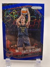 2025 Panini WNBA Prizm CAITLIN CLARK Blue Velocity Prizm #22 Indiana Fever
