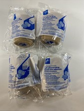 Medline Self Adherent Cohesive Wrap 3" x 5 Yards, Tan. Quantity 4