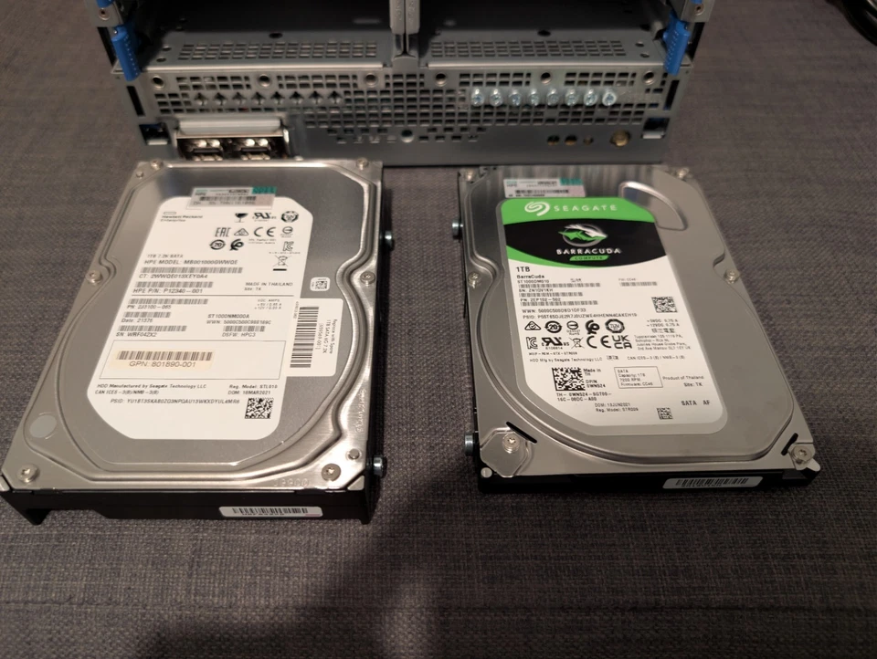 HP ProLiant MicroServer Gen10 Plus V2 Server Xeon-E-2314/16GB DDR4/2TB HDD - Image 4 of 4