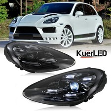 Paar LED Scheinwerfer für 2011-2014 Porsche Cayenne 958.1 Sequenz Blinker DRL