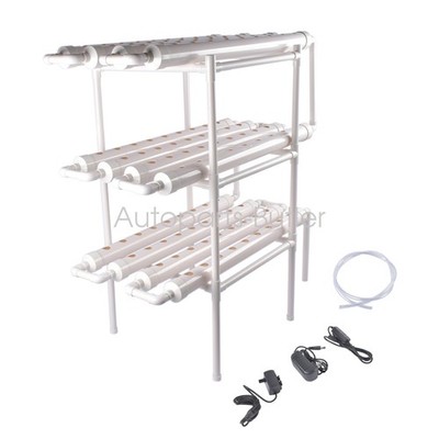 Floor Standing Hydroponic Grow System 108 Grow Points for Leafy Vegetables