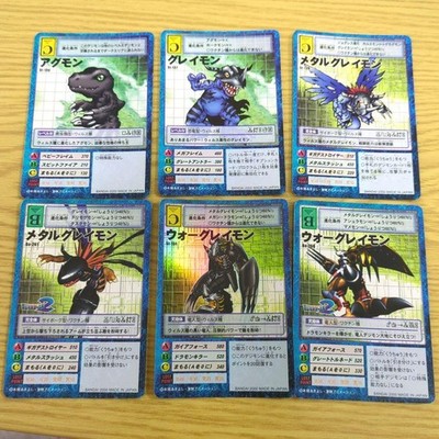 Digimon Card Game Old Back 135 Karten Set Trading Card Vintage Authentic
