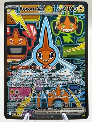 Pokemon Karte Rotom EX PFL 126/094 Fatale Flammen Near Mint Deutsch UR SIR