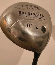 Ladies CALLAWAY Golf Big Bertha Titanium Driver 11° Gems 55 Graphite R/Hand FAIR