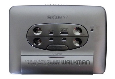Vintage Sony Walkman - Personal Stereo Cassette Player - Silver