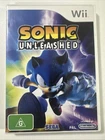 Sonic Unleashed Nintendo Wii Tested Disc Working Scratched FREE UNTRACKED POST