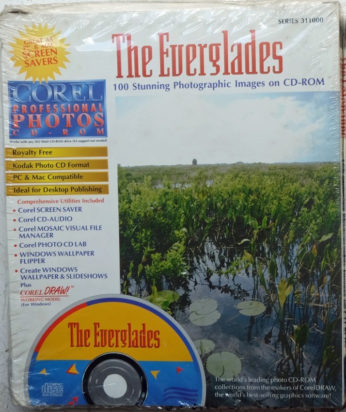 Images de Nature Sauvage Corel Everglades CD Neuf pour Maquette Print