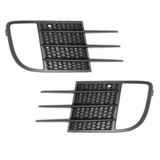 Stoßstangengitter Gitter SET Schwarz für VW Golf 6 GTI GTD Nebelscheinwerfer