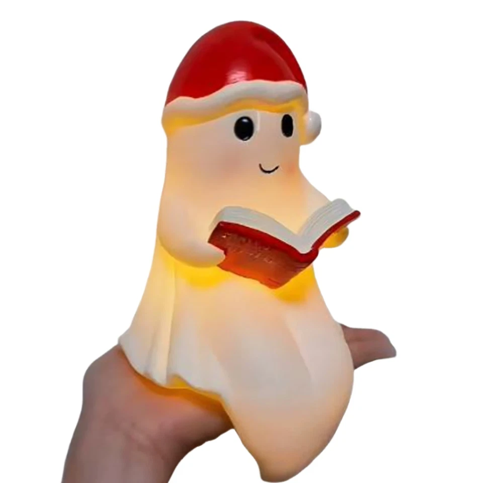 Niedliche Geister Lampe mit LED Licht - Perfekt als Nachtlampe fürs Kinderzimmer - Bild 2 von 3