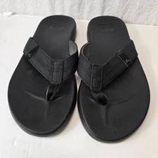 Reef Men's Cushion Phantom 2.0 Flip-Flop Sandals Black Size US:11