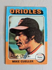 1975 Topps Baseball - Mike Cuellar #410 VG Baltimore Orioles