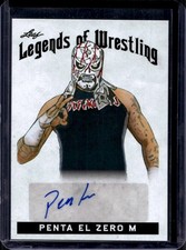 Penta El Zero M 2018 Leaf Legends of Wrestling #LW-PE1 Auto