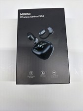 MINISO X30 V5.4 Translation Wireless Bluetooth Earbuds Black
