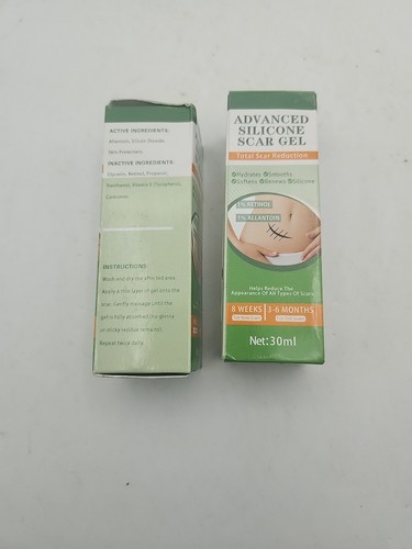 2 Gel Cicatrici Silicone Avanzato. Riduzione Cicatrice Totale.Nuova 30 ml - Foto 2 di 4