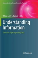 Understanding Information From The Big Bang To Big Data Alfons Josef Schuster